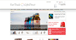 Desktop Screenshot of fairtradegiftsdirect.com